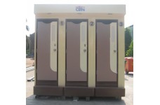 Nhà vệ sinh di động 3 buồng